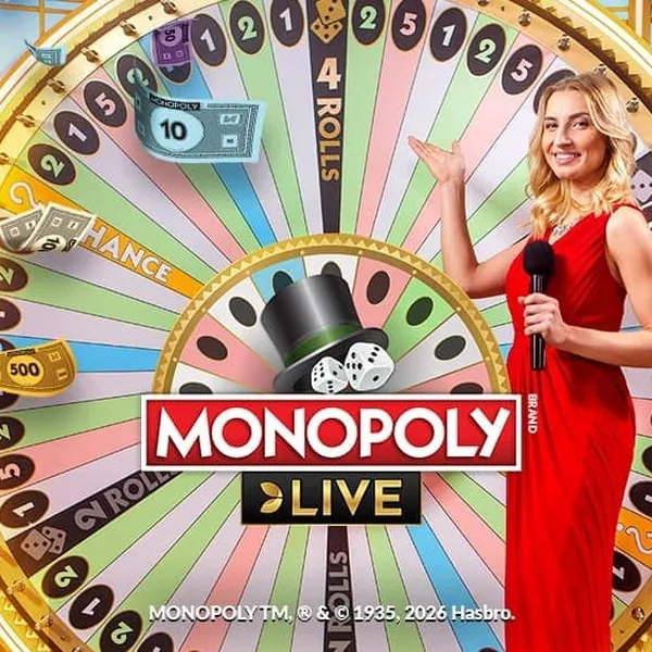Monopoly Live game cover, illustrative selection